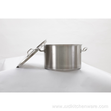 Stainless steel stock pot with good heat resistance